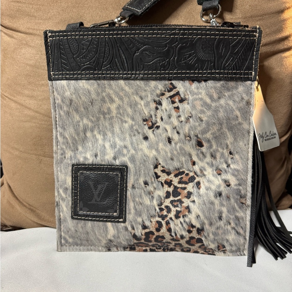 Holy Cow Couture Double Barrel Crossbody Bag HCC